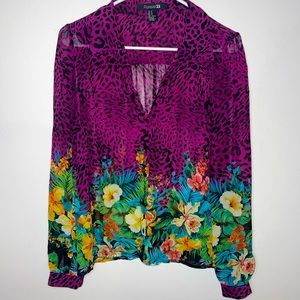 Forever 21 Blouse 💜💕🖤
